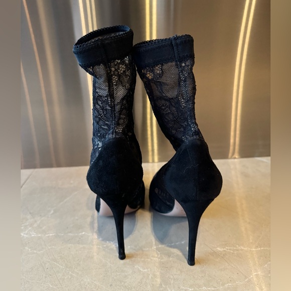 Gianvitto Rossi laced sock bootie - Picture 3 of 5